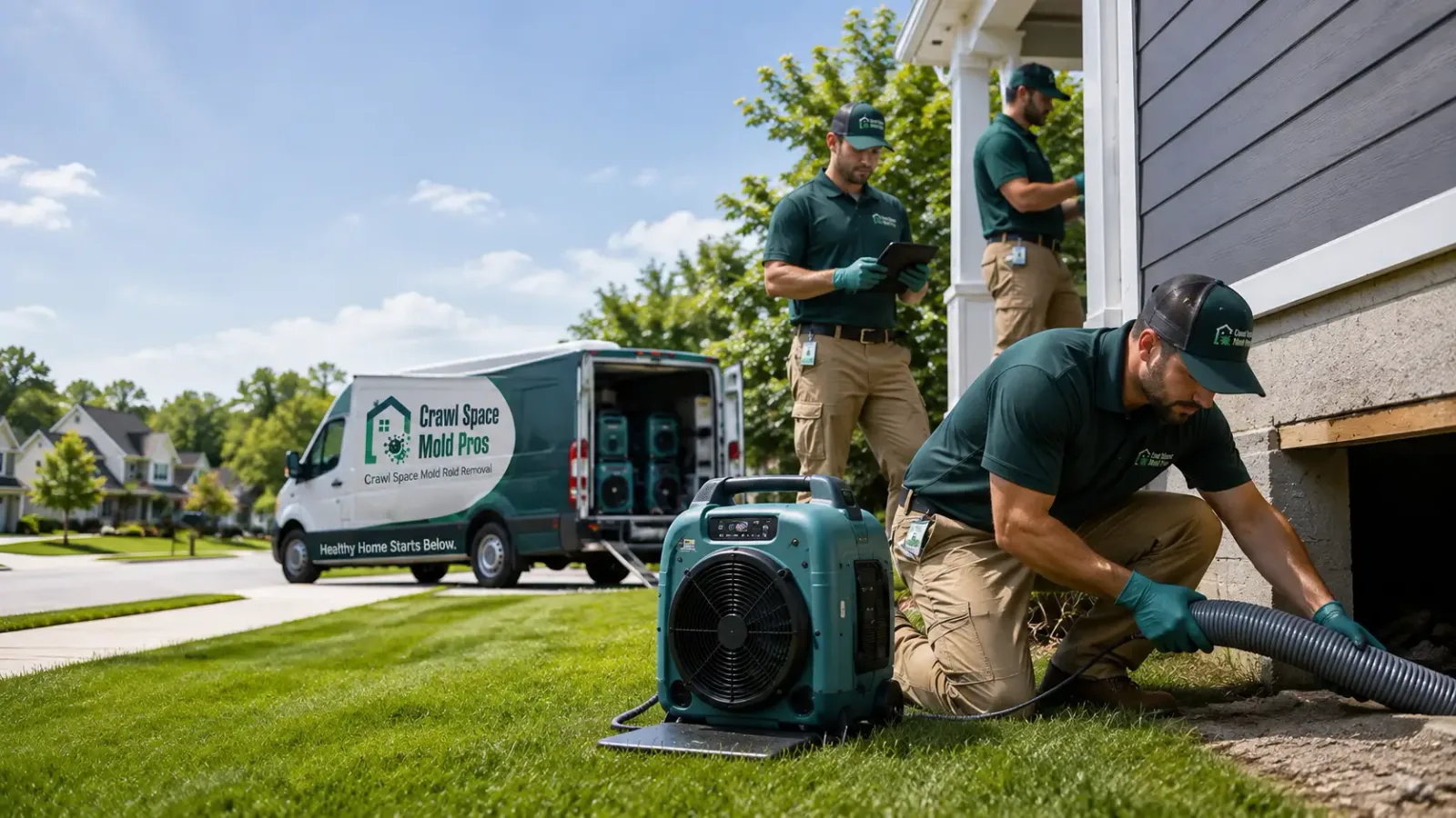 Crawl Space Mold Removal in Stamford, NE